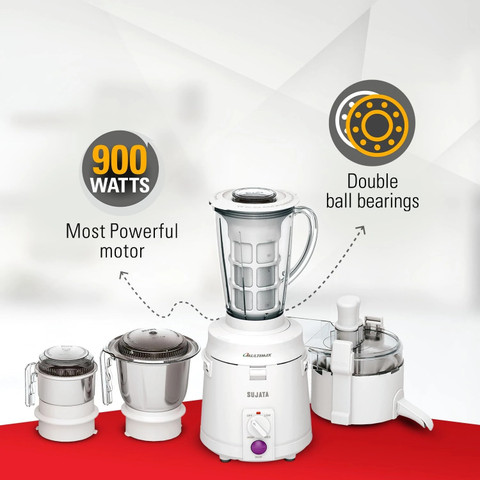 SUJATA JMJ 900 W Juicer Mixer Grinder Price in India Buy SUJATA
