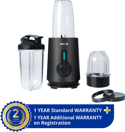 iBELL NUTRIMAX300X Nutri Blender, 24000 RPM, 100% Copper Motor,