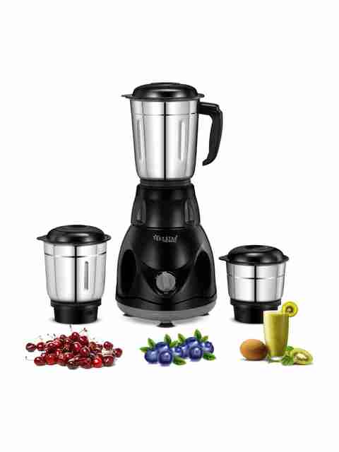 Skystar Diamond 3 Jar 750 W Juicer Mixer Grinder (Diamond Powerful 750W Juicer Mixer Grinder For Grinding, Mixing, Juicing | 3 Jars | Black) - Image 3