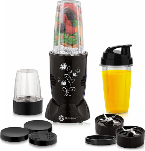 Nutrismart Unbreakable Jars Blender for Gym Smoothies, Shakes