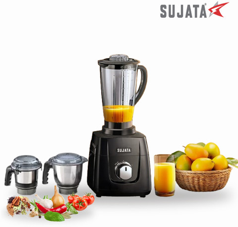 SUJATA Mixer Grinder Powerful Motor- Watts 1000 W Juicer Mixer