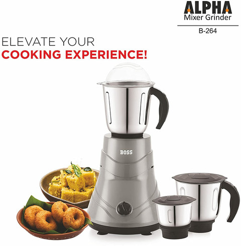 BOSS B264 750 W Mixer Grinder Price in India - Buy BOSS B264 750 W