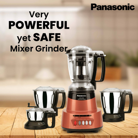 Panasonic RUSTIC RED 600 W Juicer Mixer Grinder Price in India