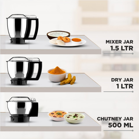 Butterfly 3J HP 900 W Mixer Grinder