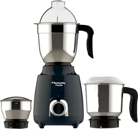 Butterfly 750W Mixer Grinder, Jar, Ink Blue 750 W Juicer Mixer