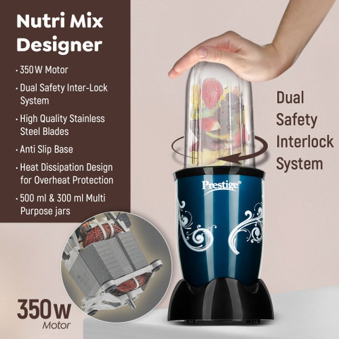 Prestige Designer 350 W Mixer Grinder Price in India Buy