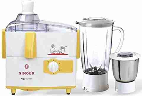 SINGER Peppy Delite 500 W Juicer Mixer Grinder Price in India
