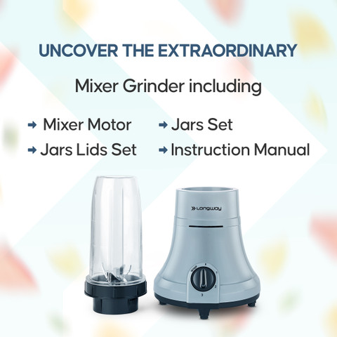 Longway Sage 500 W Juicer Mixer Grinder - Main Image