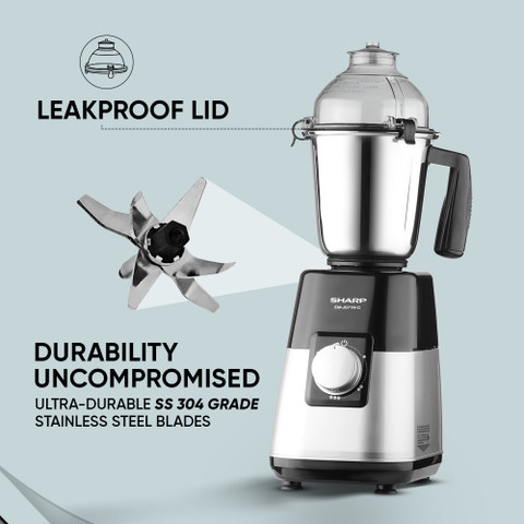 Sharp 750W Powerful Copper Motor 750 W Juicer Mixer Grinder Price