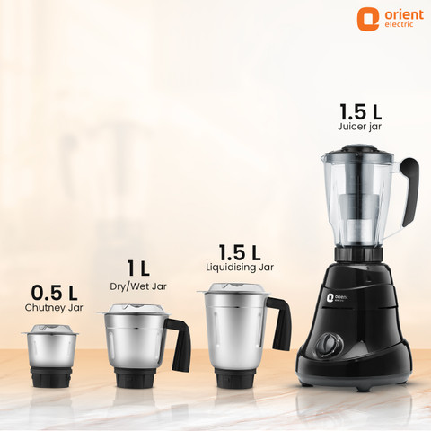 Orient Electric Super Power 750W 4J 750 W Juicer Mixer Grinder