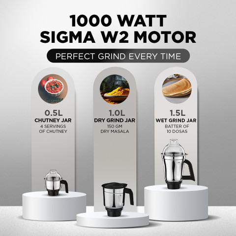 Preethi Titan 1000 W Mixer Grinder Price in India Buy Preethi