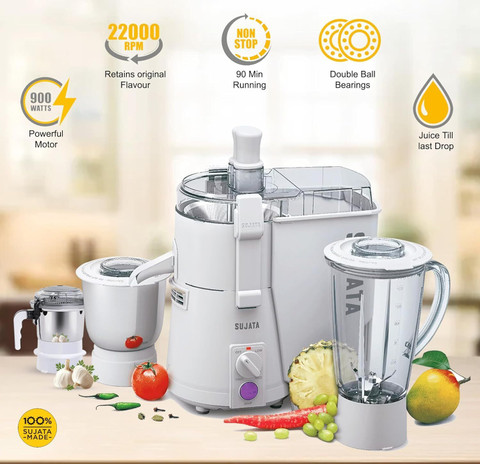900 Watt Sujata Fruit Mixer Price Sujata Juicer Mixer Grinder