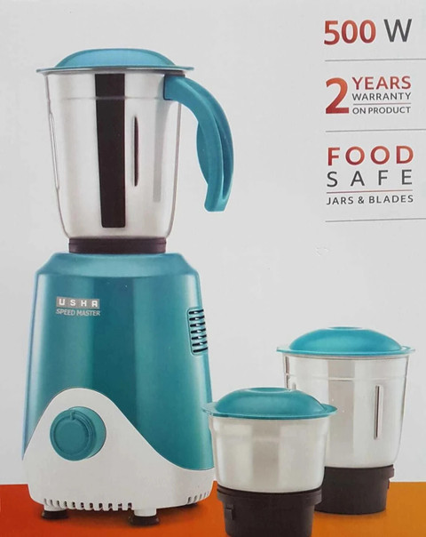 USHA SPEED MASTER HIGH SPEED 500 Mixer 500 W Mixer Grinder Price