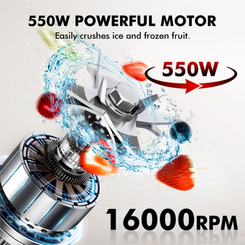 BOOSTER Powerful 550 W Juicer Mixer Grinder 550 W Juicer Mixer