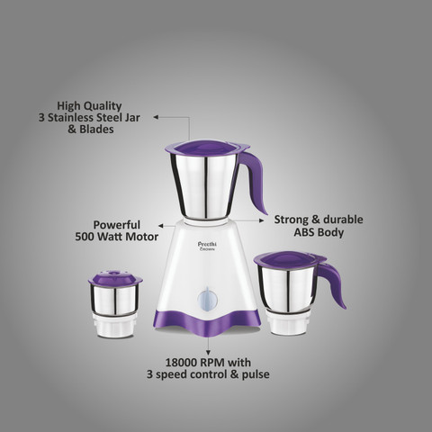 Preethi NA 500 W Mixer Grinder