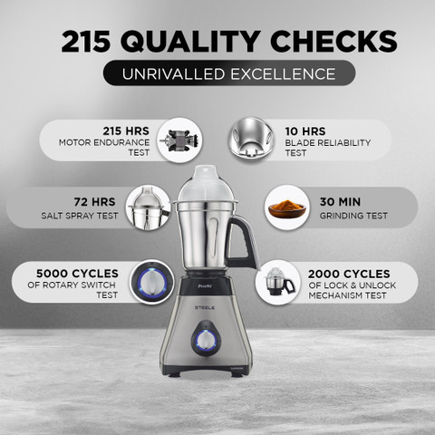 Preethi MG-208 750 W Mixer Grinder Price in India Buy Preethi MG