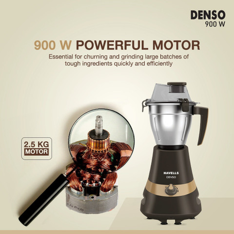 HAVELLS Denso 900 W Mixer Grinder