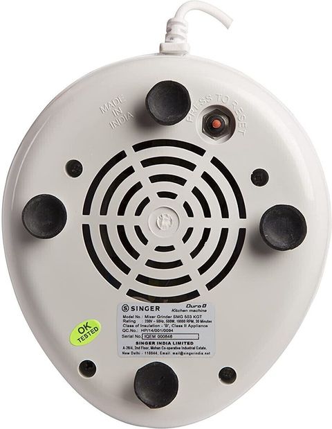 SINGER Duro Plus 500 W Mixer Grinder Price in India Buy SINGER