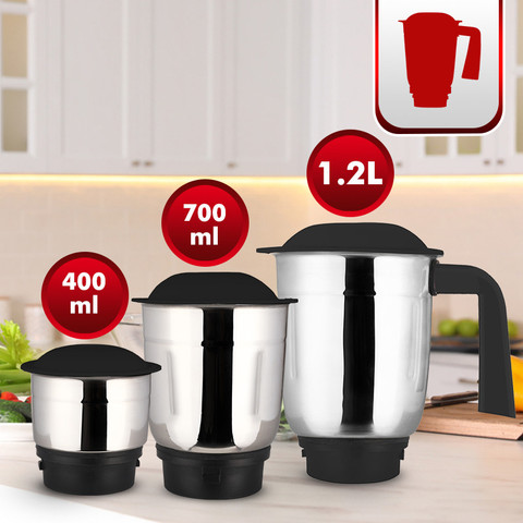 MAHARAJA WHITELINE MX-261 500 W Mixer Grinder Price in India - Buy