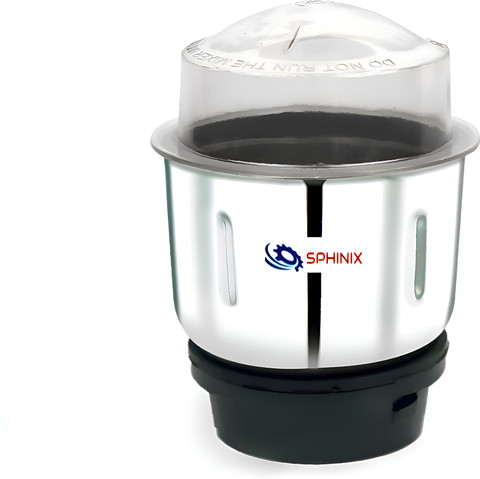 SPHINIX Mixer Grinder Chutney Jar 500ml Fit on Lock Teeth