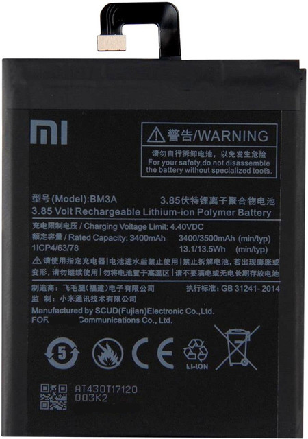 Bm3a Mi Redmi Note Battery Price Phone Battery Redmi Note Battery