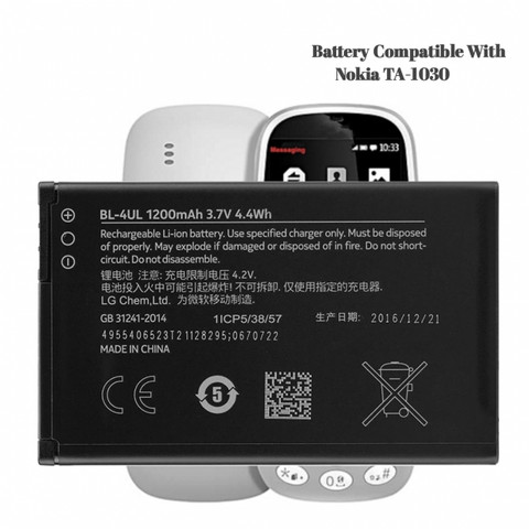Phone Battery Nokia Asha 500 Battery VEHUB Mobile Battery For