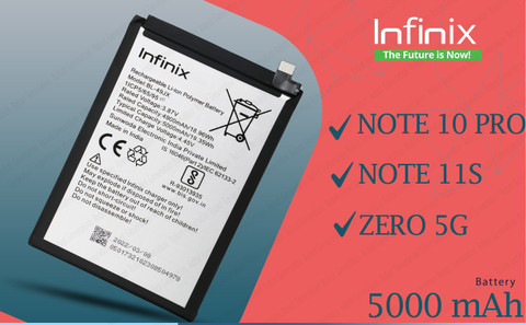 Infinix Mobile Battery For BL49JX Infinix Note 10 Pro Note 11S
