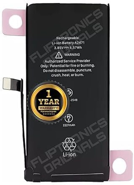 FLIPTRONICS ORIGINALS Mobile Battery For iPhone Original iPhone 13