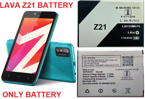 BKN Mobile Battery For LAVA LAVA BATTERY FOR LAVA Z21 MOBILE