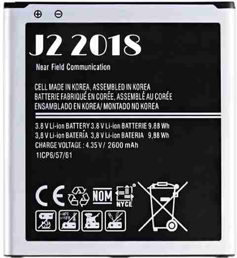 Battery Replacement Samsung J2 2018 Battery Mah For Samsung Galaxy