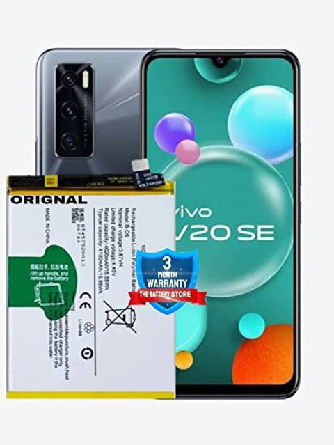 THE BATTERY STORE Mobile Battery For vivo V20 SE ORIGINAI Battery B-06 with  Month Warranty and high Capacity Battery Backup