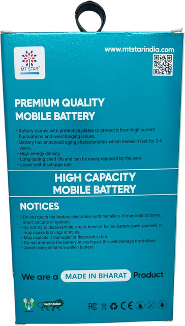 MRMT STAR Mobile Battery For LAVA Z60 LAVA Z60 Price in India