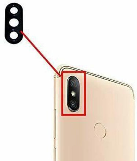 LIGHTWINGS Back Camera Lens Glass Protector for Back Rear Camera Glass Lens  Adhesive for Xiaomi Redmi Y2