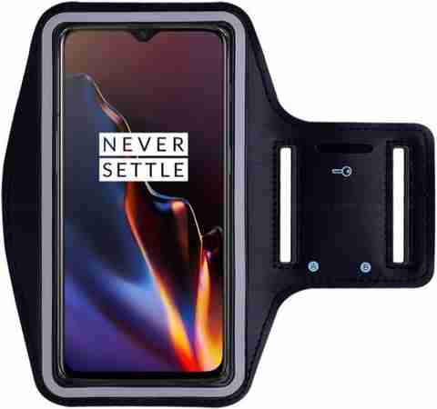 TECHGEAR Black Waterproof Mobile Arm Band Pouch Phone Holder Case for  Running Jogging Mobile Holder