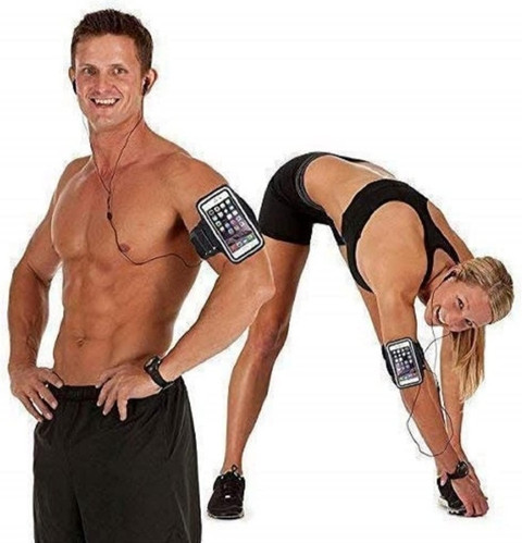 TECHGEAR Pocket Supports All Arm Band Pouch Phone Holder Case for Running  Jogging Mobile Holder