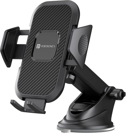 Portronics Clamp M Car with 360  Rotational,for to inch Devices
