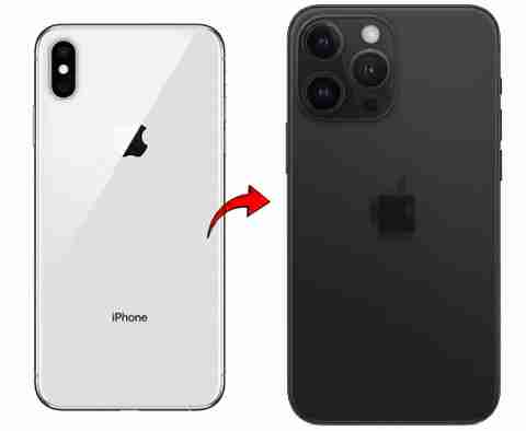 Syshri iPhone X To Iphone 13 Pro Full Body Housing Converter Kit