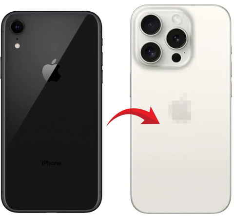 Jaaro iPhone XR to 15 Pro Converter – Complete Housing Panel with