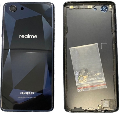 AL BAARI STORE Realme with all materials attached Back Panel