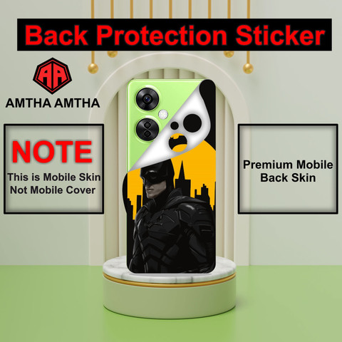 AMTHA AMTHA ONEPLUS NORD N200 5G(PACK OF 3)Camera&Back Protector Premium  Vinyl Mobile Skin