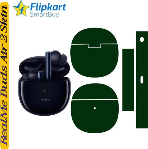 Flipkart SmartBuy realme buds air skin(buds+case)all cut ready