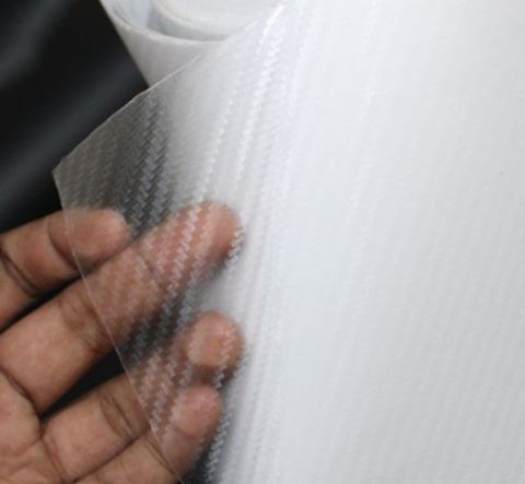 candeal mart 1M/ 1Meter Laptop Skin Sticker wrap roll Carbon Fiber ...