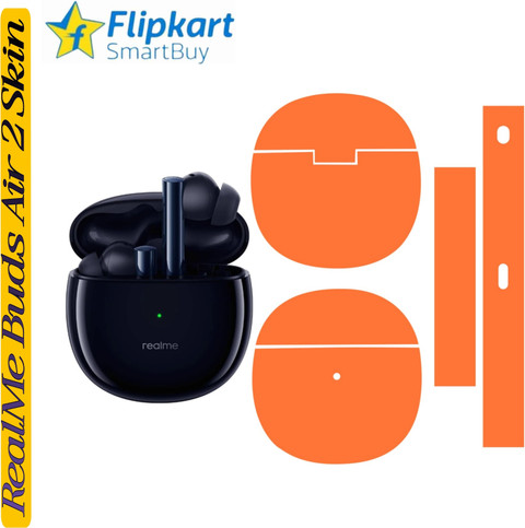Flipkart SmartBuy realme buds air skin(case+buds)its ready to