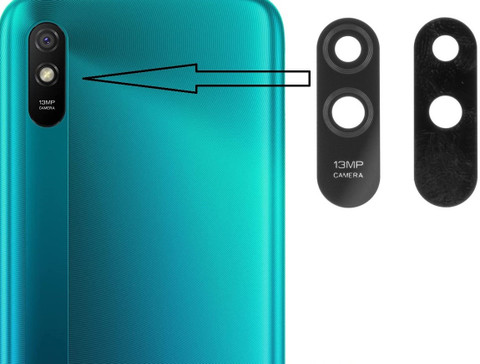 WowMax High Quality Repair Back Camera Lens Glass For REDMI 9A CAMERA LENS  XIOMI REDMI 9A Camera Lens Glass