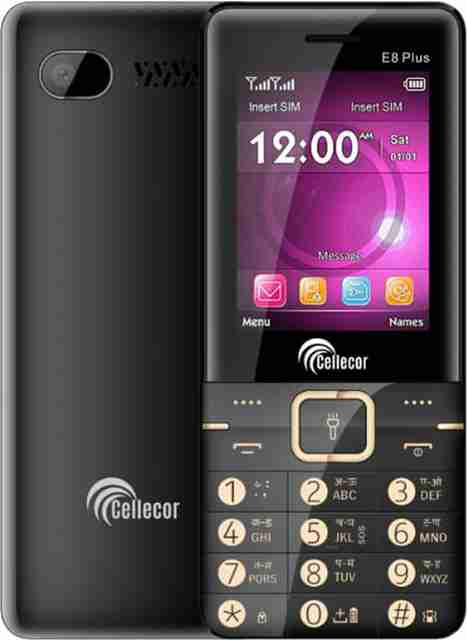 Cellecor E8 Plus (32 MB Storage, 32 MB RAM) Online at Best Price