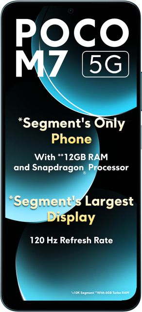 POCO M7 5G (128 GB Storage, 6 GB RAM) Online at Best Price On