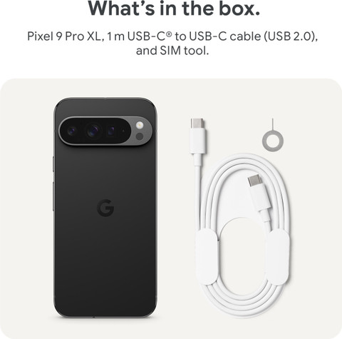 新品未開封 Pixel 9 Pro XL 256GB Obsidian Google Pixel 9 Pro XL 5G (Obsidian, 16GB RAM, 256GB Storage