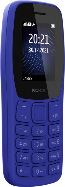Nokia 105 Single SIM, Keypad Mobile Phone with Wireless FM Radio