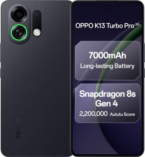 スマートフォン本体 OPPO K13 Turbo Pro 12GB 256GB OPPO K13 Turbo Pro 5G, Midnight Maverick (12GB, 256GB) : Amazon.in