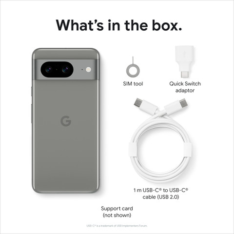 Google Pixel 8 (Obsidian, 128 GB) (8 GB RAM)